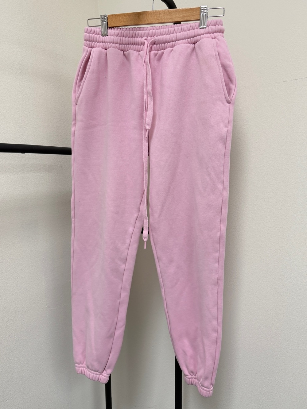 Fabletics Pink Jogger Sweatpants Women's Medium Drawstring Lounge Athleisure